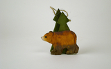 01034 Bear With Tree Ornament
