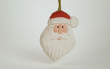 01242 Santa Clause Head Ornament, 3 Inch