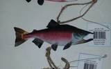 01290,01291,01292,01293 Metal Fish Ornaments