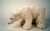 00210 Polar Bear, 9.5 Inch L, Standing, With Beans