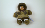 00935 Eskimo Doll, Girl, 10 Inch, Beanbag, Mixb