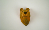 01202 Grizzly Bear Head Magnet