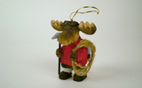 01220 Mountaineer Moose Ornament 4 Inch