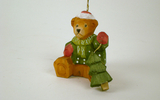 01262 Bear Santa With Tree, Ornament
