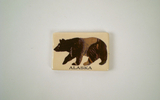 01415 Grizzly Bear Magnet, Pr, 3x2 Inches